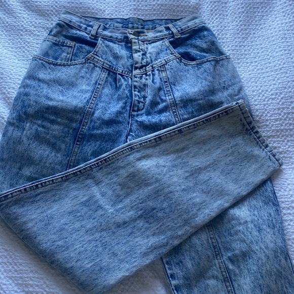 Gitano Acid Wash 90s Jeans - Picture 2 of 9